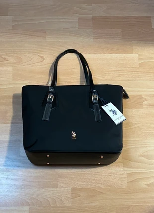 U.S. Polo Assn. Shopper Bag – Schwarz – Große Nylon Handtasche | Neu mit Etikett, marque: U.S. Polo Assn., état: Neuf avec étiquette, 70,00 €, 74,20 € Protection acheteurs incluse