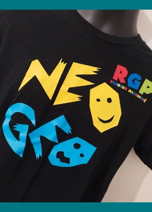 Tee shirt néo geo rétro gaming noir taille Xl=7€, brand: Neo Geo, condizioni: Buone, taglia: XL, €7.00, €8.05 include la Protezione acquisti Pro