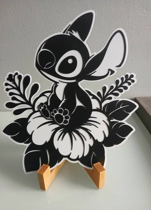 plaque Stitch avec support, marque: Support, état: Neuf sans étiquette, 8,00 €, 9,10 € Protection acheteurs incluse