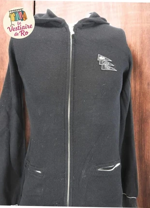 Pull zippé Lacoste Golf slim fit noir taille 36 sport élégant, brand: Lacoste, condition: Satisfactory, size: S / 36 / 8, €10.00, €11.20 includes Buyer Protection Pro