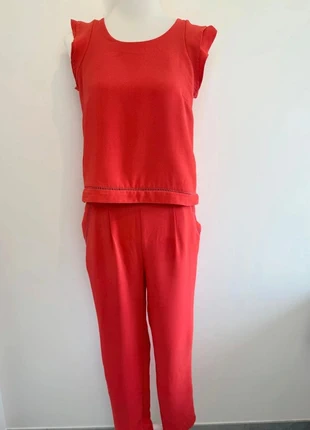 Combinaison femme Opullence rouge taille S en parfait état, merk: Opullence, staat: Heel goed, maat: S / 36 / 8, € 27,00, € 29,05 inclusief Kopersbescherming
