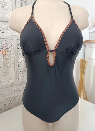 👙 Maillot de Bain 1 Pièce Marque Cupshe - Taille XS, Couleur Noir et Marron 🖤🤎, marca: Cupshe, estado: Muy bueno, tamaño: XS / 34 / 6, 19,00 €, 20,65 € Protección al comprador Pro incluida