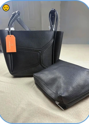 sac a main +pochette noir, marca: Aphrodite, estado: Nuevo con etiquetas, 18,00 €, 19,60 € Protección al comprador incluida