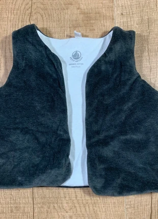 Gilet polaire sans manches / Petit Bateau / 12M / 29x34 cm / Douce chaleur à emporter / Réf AA062, marque: Petit Bateau, état: Très bon état, taille: 9-12 mois / 74 cm, 5,00 €, 5,95 € Protection acheteurs incluse