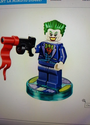 Lego Dimensions Figs - Le Joker dim017 + son armes - 2016, marque: LEGO, état: Neuf sans étiquette, taille: Prématuré, jusqu'à 44cm, 8,00 €, 9,10 € Protection acheteurs incluse