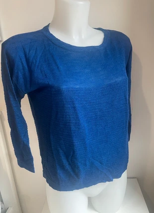 Pull 1.2.3 bleu maille fine – Taille 38/40, marque: 123, état: Très bon état, taille: M / 38 / 10, 6,00 €, 7,00 € Protection acheteurs incluse