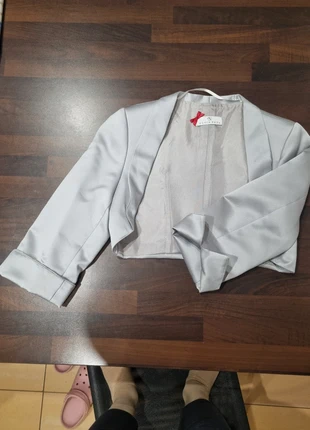 Blazer sonia pena court gris perle 36, brand: Sonia Peña Couture, condition: New without tags, size: S / 36 / 8, €10.00, €11.20 includes Buyer Protection
