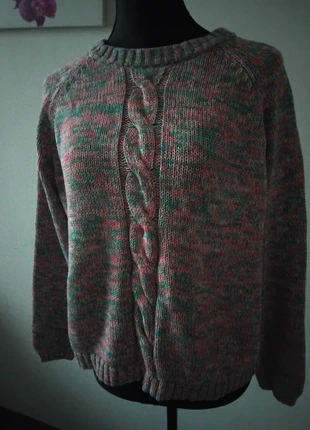 Pull mouliné col rond, condition: Very good, size: XXXL / 46 / 18, €5.00, €5.95 includes Buyer Protection Pro