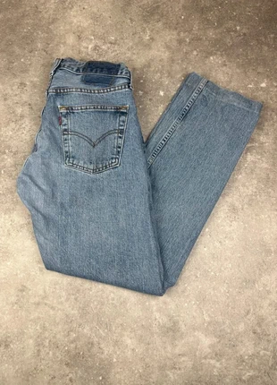 Pantalon Jeans Levis 501 Taille FR40 W30 L30 Homme Bleu Coton Coupe Droite #L3, merk: Levi's, staat: Heel goed, maat: W30 | FR 40, € 26,10, € 28,11 inclusief Kopersbescherming Pro