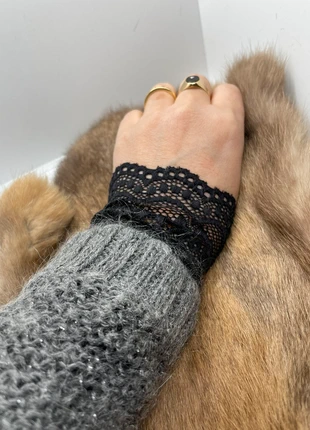 Manchettes élégantes dentelle noire neuves, marque: Anonyme, état: Neuf sans étiquette, taille: Taille unique, 6,00 €, 7,00 € Protection acheteurs (Pro) incluse