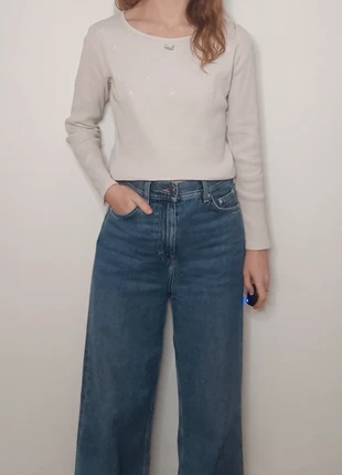 T-shirt crème brodé, brand: Vintage, condition: Very good, size: S / 36 / 8, €14.00, €15.40 includes Buyer Protection Pro