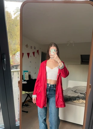 Veste de pluie marine rouge, marca: America Today, estado: Muito bom, tamanho: S / 36 / 8, €20.00, €21.70 inclui Proteção do Comprador