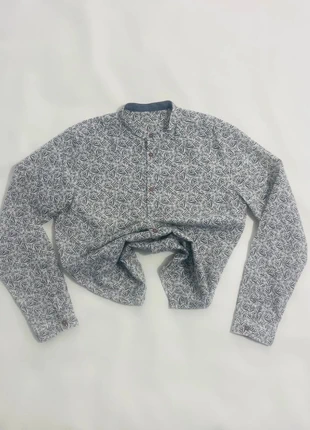 Chemise vintage Y2K col Mao, brand: Vintage Dressing, condition: Very good, size: M, €16.00, €17.50 includes Buyer Protection Pro