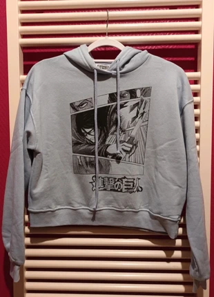 Hoodie l'attaque des titans, marca: Don't Call Me Jennyfer, estado: Nuevo sin etiquetas, tamaño: S / 36 / 8, 7,00 €, 8,05 € Protección al comprador incluida