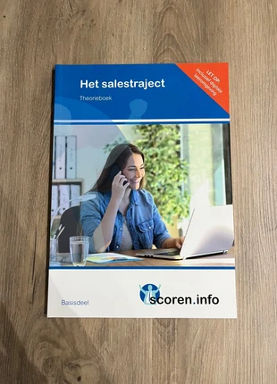 Scoren.info - het salestraject, staat: Nieuw, € 7,50, € 8,58 inclusief Kopersbescherming