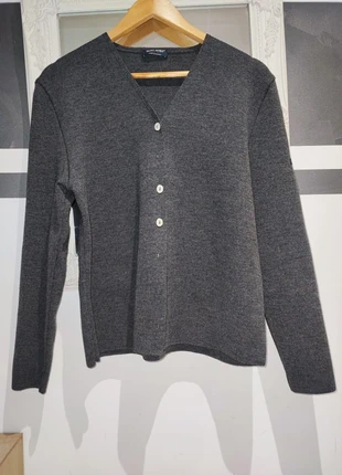 Gilet Saint James laine vierge gris Made in France cardigan femme, marque: Saint James, état: Très bon état, taille: L / 40 / 12, 32,00 €, 34,30 € Protection acheteurs incluse