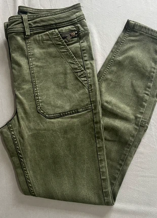 Next Green Utility Trousers – Size 12R, brand: Next, condition: Very good, size: M / UK 12-14, £8.00, £9.10 includes Buyer Protection