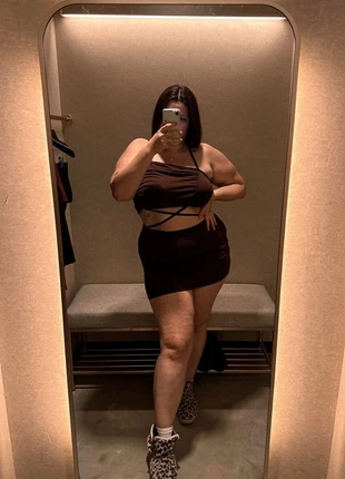 Robe moulante marron, brand: Shein, condition: Very good, size: XL / 42 / 14, €2.00, €2.80 includes Buyer Protection