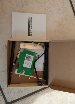 Scheda Rete WiFi 5 PCI-E + Bluetooth 4.2 - AC7265 (Nuova, Completa di Antenne), marque: Wii fii, état: Neuf avec étiquette, 15,00 €, 16,45 € Protection acheteurs incluse