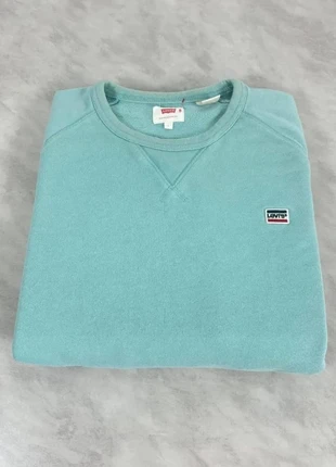Levi’s - Sweat bleu vert homme L - Col rond logo poitrine Code 297N, brand: Levi's, condition: Good, size: L, €12.00, €13.30 includes Buyer Protection Pro