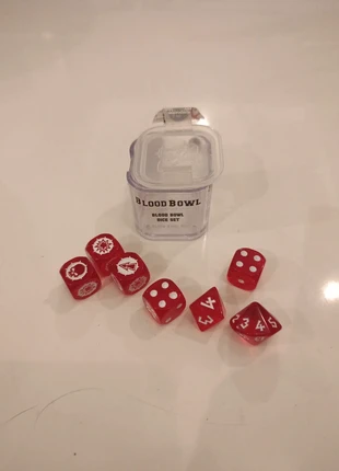 Dés Blood bowl, marque: Games Workshop, état: Très bon état, 15,00 €, 16,45 € Protection acheteurs incluse