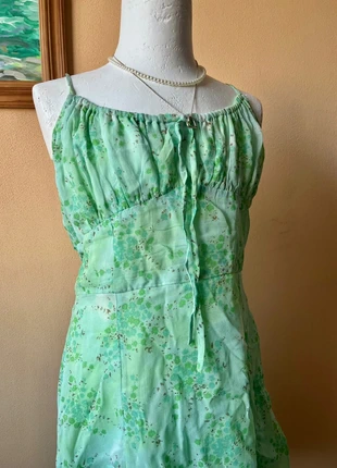 urban outfitters dress robe green summer pastel mesh, marca: Urban Outfitters, estado: Muito bom, tamanho: M / 38 / 10, €7.50, €8.58 inclui Proteção do Comprador