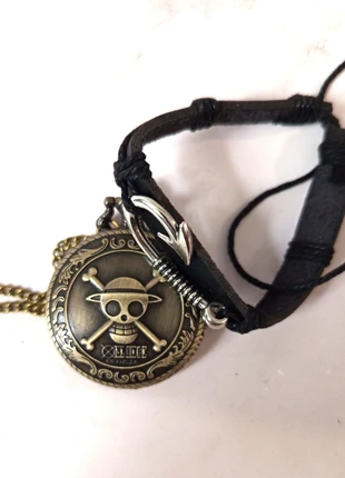 One Piece – Montre à gousset + Bracelet, marque: OnePiece, état: Très bon état, 14,90 €, 16,35 € Protection acheteurs incluse