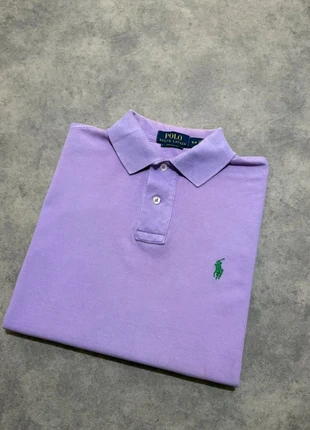 Polo Ralph Lauren Traditionnel Violet Logo Brodé Vert Vintage / Taille S, merk: Ralph Lauren, staat: Heel goed, maat: S, € 9,00, € 10,15 inclusief Kopersbescherming Pro