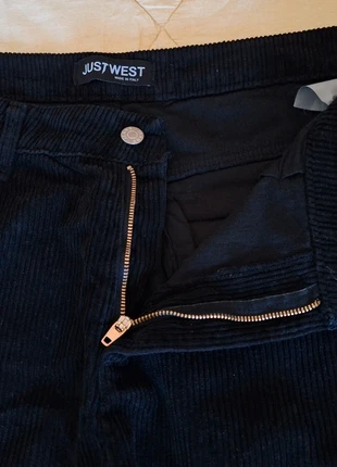 Pantalone nero a coste., marque: Justwest, état: Très bon état, taille: W38 | FR 48, 12,00 €, 13,30 € Protection acheteurs incluse