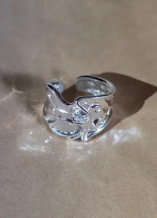 Anillo plata diseño abierto · Ajustable · Mujer, état: Très bon état, taille: Ajustable, 4,90 €, 5,85 € Protection acheteurs incluse