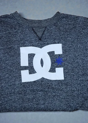 Pull gris DC Star taille L – Détails bleus, marque: Vintage Dressing, état: Très bon état, taille: L, 9,90 €, 11,10 € Protection acheteurs incluse