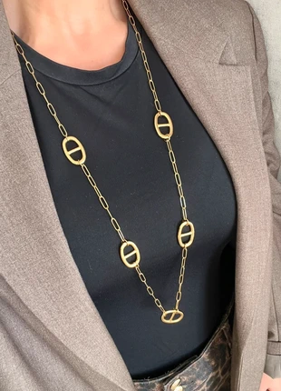 Collier sautoir tendance en acier inoxydable, marque: Tendance, état: Très bon état, 14,90 €, 16,35 € Protection acheteurs (Pro) incluse