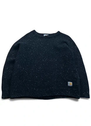 Pull laine Vintage Carhartt Noir à point blanc XS, marca: Carhartt, estado: Muy bueno, tamaño: XS, 29,99 €, 32,19 € Protección al comprador Pro incluida