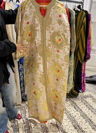 Vintage Marokkaanse kaftan Hadj Omar, merk: Vintage, staat: Heel goed, maat: L / 40 / 12, € 70,00, € 74,20 inclusief Kopersbescherming