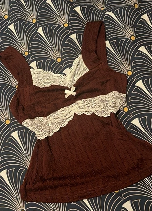 Top bordeaux, brand: COQUETTE, condition: New without tags, size: S / 36 / 8, €20.00, €21.70 includes Buyer Protection