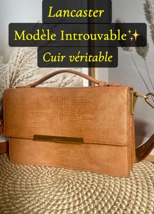 Sac à main Lancaster cuir, marca: Lancaster, estado: Muy bueno, 149,00 €, 157,15 € Protección al comprador incluida