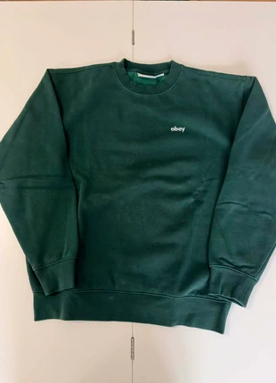 Sweat Obey Homme Vert Taille Xs, marque: Obey, état: Bon état, taille: XS, 10,00 €, 11,20 € Protection acheteurs incluse