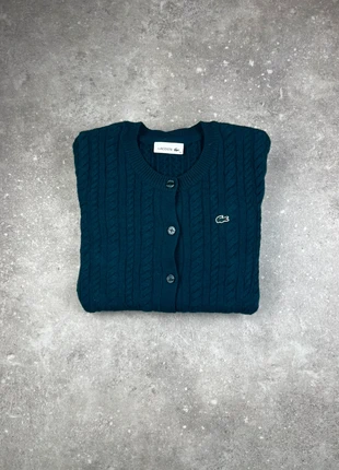 Gilet Cardigan Torsade À Boutons Lacoste Taille 34 XS Femme Bleu Logo Brodé #LA255, marque: Lacoste, état: Très bon état, taille: XS / 34 / 6, 38,00 €, 40,60 € Protection acheteurs (Pro) incluse