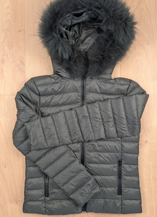 Doudoune ZAPA Dinaro 38 en duvet de canard, capuche/fourrure amovibles, veste matelassée, marca: ZAPA, estado: Muy bueno, tamaño: M / 38 / 10, 79,00 €, 83,65 € Protección al comprador incluida