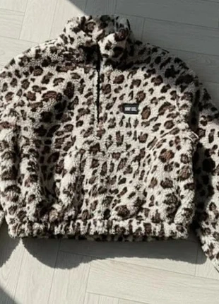 Pull Léopard Blanc & Marron – Douceur Hivernale, brand: Boutique Parisienne, condition: Very good, size: M / 38 / 10, €46.80, €49.84 includes Buyer Protection