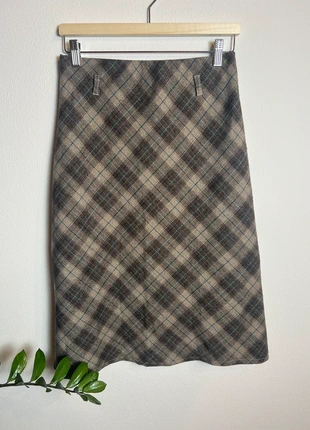 Vintage Rock kariert türkis braun, marque: Vintage Dressing, état: Très bon état, taille: S / 36 / 8, 13,00 €, 14,35 € Protection acheteurs incluse