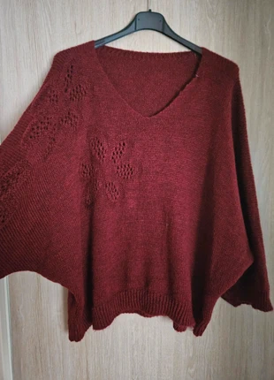 💞Joli pull doux oversize manches 3/4 chauve souris - Taille unique - Made in ltaly💞, merk: Boutique Parisienne, staat: Heel goed, maat: XL / 42 / 14, € 29,00, € 31,15 inclusief Kopersbescherming Pro