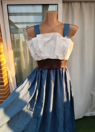 Vestido largo azul talla L Medieval Hada Renfaire Elfo Elfa Renacentista Renaissance, brand: Médiéval, condizioni: Nuovo senza cartellino, taglia: L / IT 44 / EU 40, €35.00, €37.45 include la Protezione acquisti