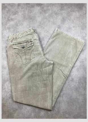 Pantalon velours côtelé femme | Taille L | Bootcut Taille basse | kaki clair |#182, marque: LOFT, état: Très bon état, taille: L / 40 / 12, 15,00 €, 16,45 € Protection acheteurs incluse