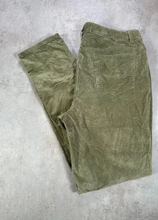 Pantalon Vintage En Velours Côtelé / Corduroy St John's Bay vert olive coton taille 46, marque: Vintage Dressing, état: Très bon état, taille: XXXL / 46 / 18, 16,00 €, 17,50 € Protection acheteurs (Pro) incluse