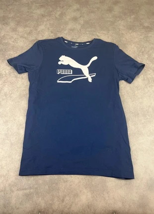 T-Shirt Puma Bleu Marine Taille 15 16 ans, marque: Puma, état: Très bon état, taille: 15 ans / 170 cm, 5,00 €, 5,95 € Protection acheteurs (Pro) incluse