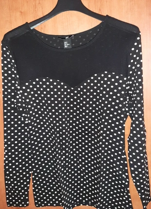 🖤 Maglietta H&M donna M con corpetto velato, brand: H&M, condizioni: Ottime, taglia: M / IT 42 / EU 38, €5.00, €5.95 include la Protezione acquisti