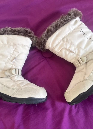 Bottes après-skis, beige, phosphore, Ure, bien rembourrés, couleur écru, quechua femme 38, marque: Quechua, état: Très bon état, taille: 38, 15,90 €, 17,40 € Protection acheteurs incluse