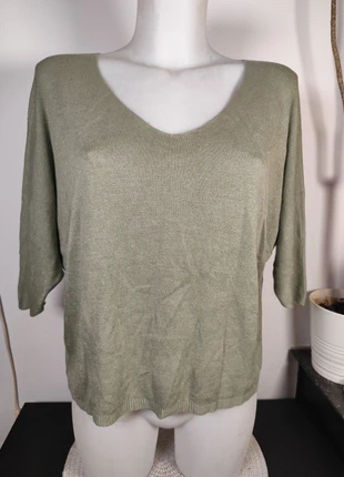 Pull col V manches 3/4 vert clair - Pretty Style Taille M, marque: pretty style, état: Neuf avec étiquette, taille: M / 38 / 10, 12,00 €, 13,30 € Protection acheteurs (Pro) incluse