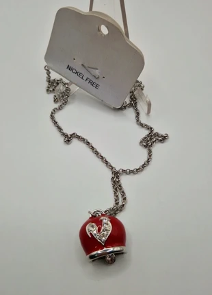 Meravigliosa collana con campanella pezzo unico con strass pendente favolosa, brand: Fashion, condizioni: Nuovo con cartellino, €25.00, €26.95 include la Protezione acquisti